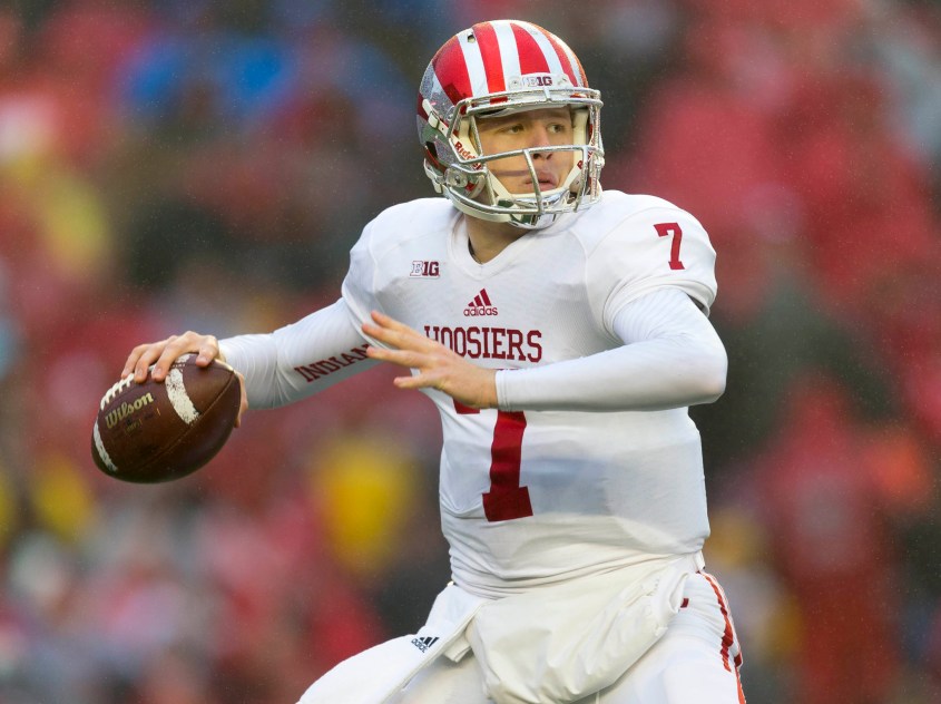 NCAA Football: Indiana at Wisconsin