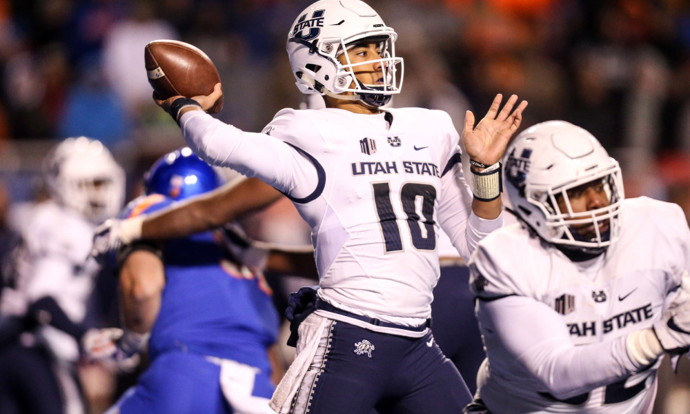 NCAA Football: Utah State at Boise State
